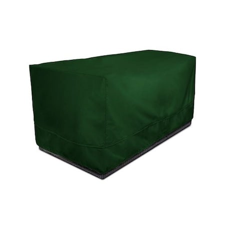 Eevelle Meridian Modular Sectional Club Chair Cover, Hunter Green, 38 in L x 84 in W x 35 in H MDSSL-HTR